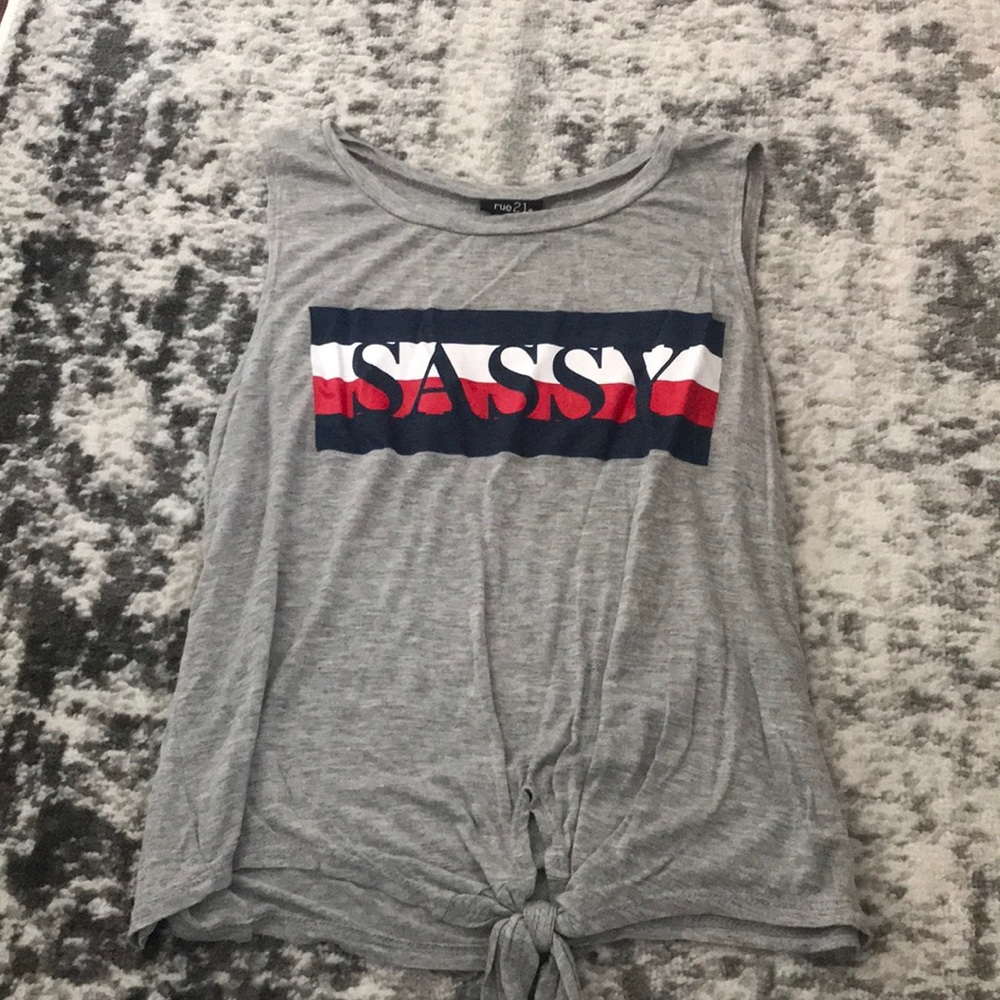 Breezy tank top